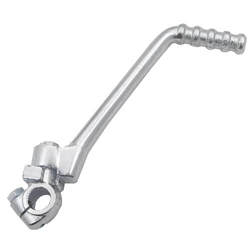 Levier kick start robuste argenté 13mm pour moto cross 110cc à 150cc