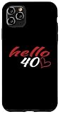 Photo Gallery hello 40th birthday heart carine birthday women custodia per iphone 11 pro max Photo Gallery hello 40th birthday heart carine birthday women custodia per iphone 11 pro max