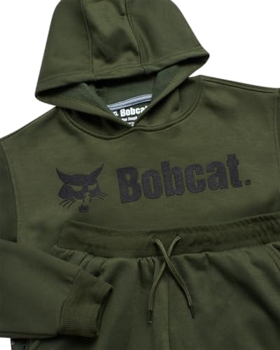 Bobcat Boys' Sweatsuit Set - 2 Piece Fleece Hoodie Sweatshirt and Cargo Jogger Pants - Active Matching Sets for Boys (8-18)3