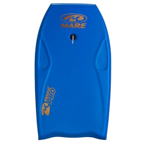Prancha Bodyboard Semi Profissional Maré Pro 39' e Fundo Rigido (Azul)