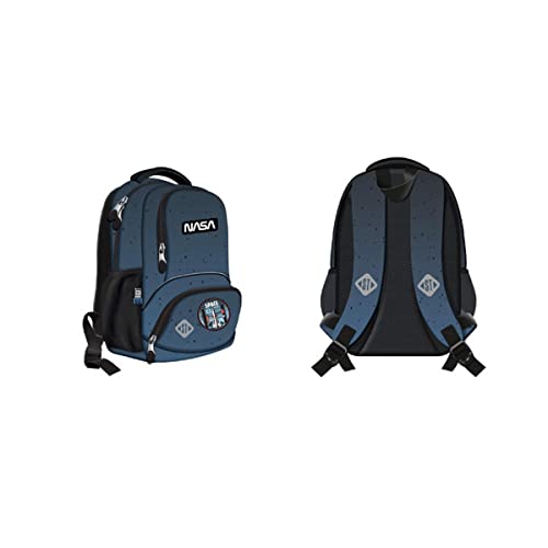Sac à dos scolaire ST.RIGHT Space Moon BP71 bleu galaxie pour la rentrée
