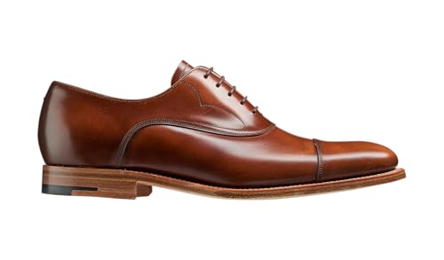 BARKER Hartley Men's Handmade Oxford Dress Shoes - Premium Calf Leather, Goodyear Welted, Hi-Shine Finish, Timeless Formal Style, Crafted in Northampton, England2
