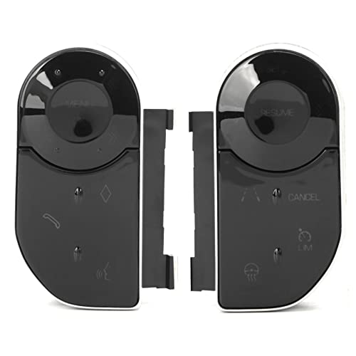 Brilluxa Steering Wheel Buttons, 1 Pair Left Right Control Button