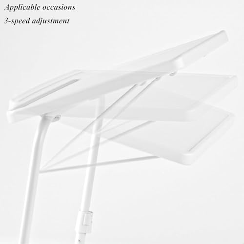 Table d'ordinateur portable en forme de C pour lit et canapé