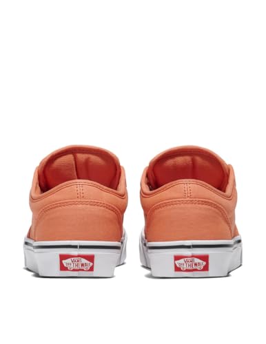 Vans Women's Atwood Shoe | Low-Top Fashion Sneakers for Work, Walking & Casual Everyday Wear, Canvas Coral Rust, 84