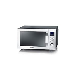 SEVERIN 7758 3-in-1 magnetron met keramische bodem, roestvrij staal/mat zwart