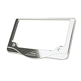Indian Motorcycle License Plate Frame Holder with Headdress Logo for Specific Chieftain, Pursuit, Chief, Challenger, Roadmaster, Springfield Models and More, Custom Style, Chrome, Qty 1-2882864-156