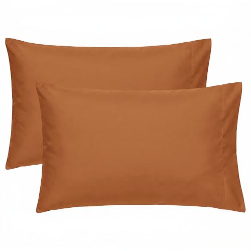 EXQ Home Toddler Pillowcases 13x18, Set of 2（Umber）