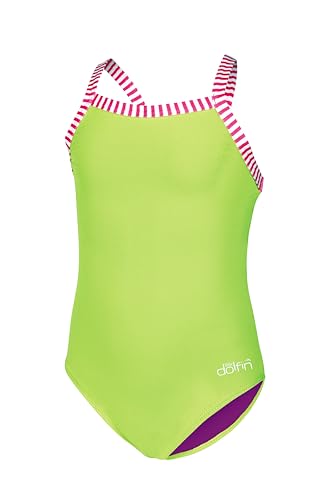 Image of Dolfin Little Girls One Piece Swimsuit for Little Girls and Toddlers