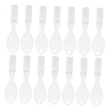 HONMEET 24 Stück Teiliges Weiche Borsten Zahnbürsten mit Kurzem Fingergriff Sicher und Robust für Gefängnisse und Psychiatrische Stationen zur Verhinderung von Selbstverletzungen bei