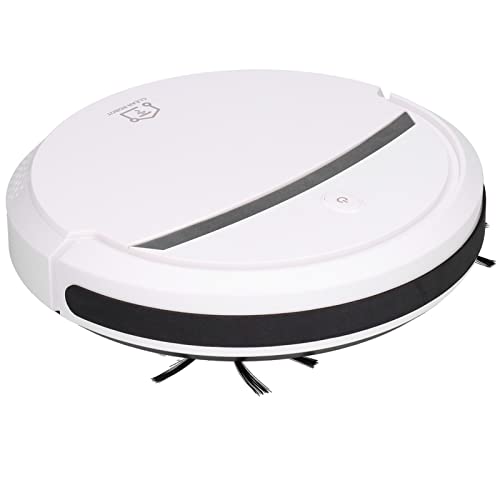 TIKATARER Barredora Inteligente 3 en 1, Aspiradora Automática con Tecnología de Reducción de Ruido y Batería de Larga Duración, Aspiradora Moo Combo para Pelo de Mascotas, Pisos de Madera, Azulejos