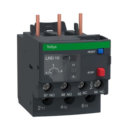 Relais de surcharge thermique LRD10 triphasé 4-6A pour protection de moteur électrique