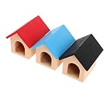 Placement flexible : conçue pour un affichage facile, la petite maison pour animaux de compagnie s'adapte à une variété d'accessoires de jardin miniatures et de paramètres de pour chien de diorama, ce qui en fait un choix optimal pour les salles de jeux compactes, les miniatures pour maison de poupée, les accessoires de jardin de fées