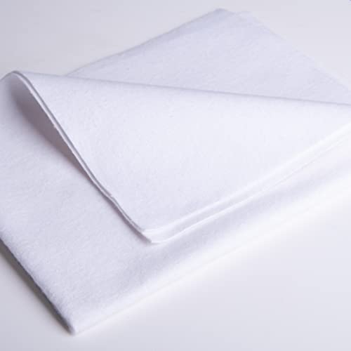 Bibabad - 2er-Pack, doppelseitiges Molton-Bettlaken für Kinderbett, wasserfest (2, 50 x 90 cm) Cover