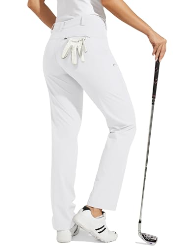 Willit Women'S Golf Pants Hiking Pants Quick Dry Lightweight Outdoor Casual Pants With Pockets Water Resistant