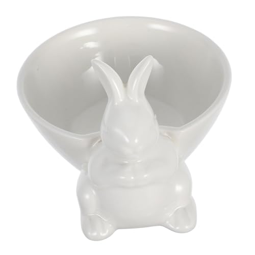 Comparison: Best Microwave Xmas Pudding 8 UTHCLO Decorative Ceramic Bunny Bowl for Puddings Desserts and Fruit Salads Microwave and Freezer Safe Cute Serving Dish for Kitchen and Household Use