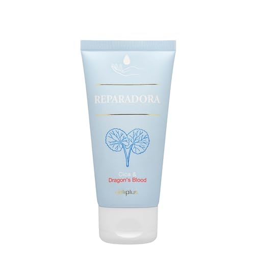 Deliplus Crema de Manos Reparadora con Glicerina, Centella Asiática y Sangre de Dragón – Hidratación Intensiva 75 ml