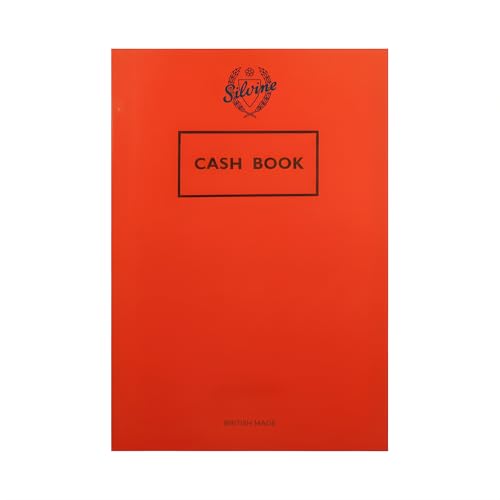 Silvine Cash Book - 68 Page Notebook - Four Column Analysis - 160mm x 100mm