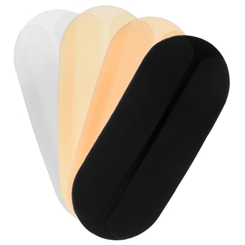 ROMISBABA 4 Piezas Espaciadores De Hombro De Silicona Equipado Espalda Cojín De La Correa Del Sujetador Almohadilla De La Correa Almohadillas Para Flexiones De Hombros Gel De Sílice
