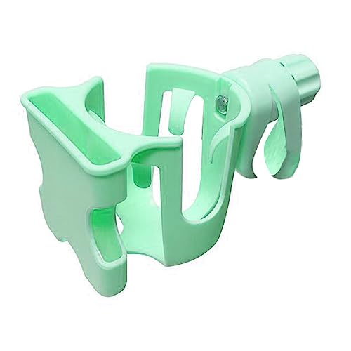 NVOQILIN Portavasos para cochecito con soporte para teléfono, soporte para botella de agua, accesorios para cochecito, abrazadera resistente para cochecito, bicicleta, andador