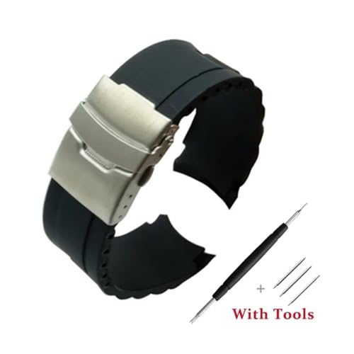 Correa de reloj deportiva de silicona para natación y running 2
