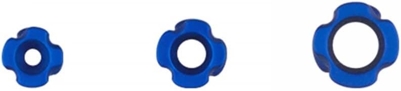 MiOYOOW 3Pcs Bow Sight Peep, 1/4" 3/16" 1/8 " Portable Peep Sight Bow for Compound Bow