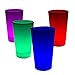 Windy City Novelties - 6 pack - LED Light Up Party Cups | Flashing Multicolor | 16oz each | New Yearâ€™s Eve Party, Birthday Party, NYE Barware, Wedding Parties, Raves EDM Glow Party DÃ©cor.