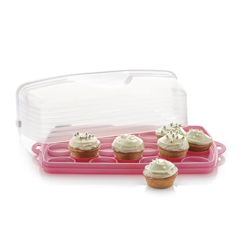 Tupperware 173870 Rectangular Cake And Cupcake Carrier thumb #6