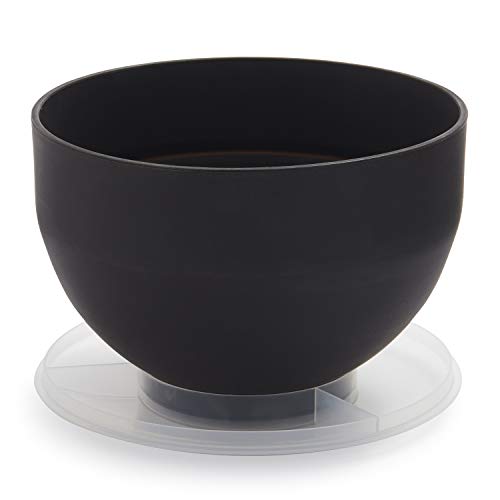 W&P Microwave Silicone Popcorn Popper Maker | Black | Collapsible Bowl w/Built In Measuring Cup, BPA Free, Eco-Friendly, Waste Free, 9.3 Cups of Popped Popcorn