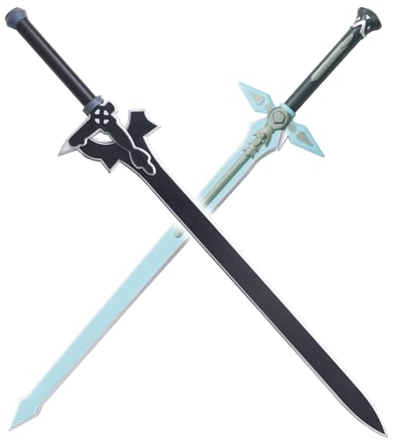 Sword Art Online Epee Kirito Repulser et Elucidator Model Enfant 80cm Sabre