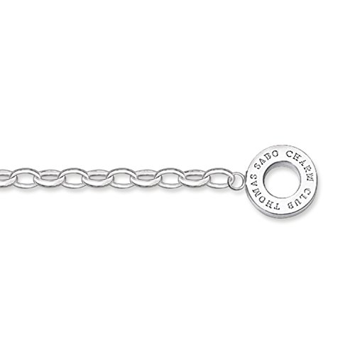 Thomas Sabo Women Charm Bracelet Classic Charm Club 925 Sterling Silver X0163-001-12 - Image 3