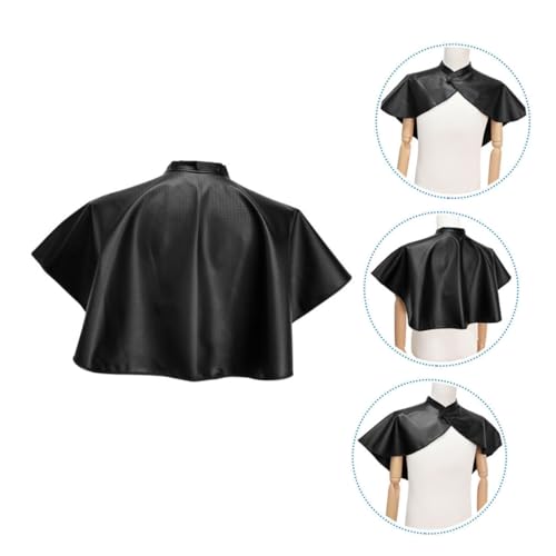 Capa para tinte de cabello 2 piezas negra para salón miniatura 7