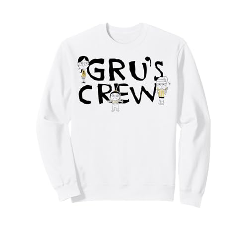 Despicable Me Minions Agnes Edith Margo Crew Sweatshirt