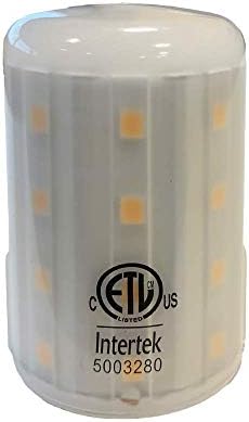Tech Lighting LED Bi-Pin Replacement Module - Easy Install Alignment Side-Guides, 3000K, 550 Lumens, Dimmable, Damp Location Rated, GY 6.35 Socket Base (Short)