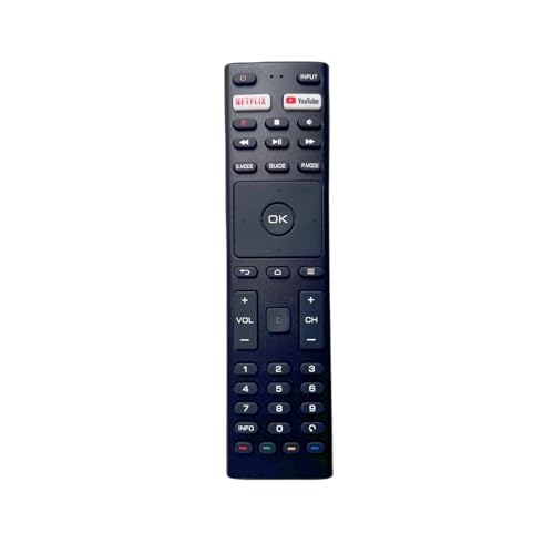 Télécommande TV Edison intelligente CEQLED43SA21B7 CEQLED50SA20B7 remplacement LCD