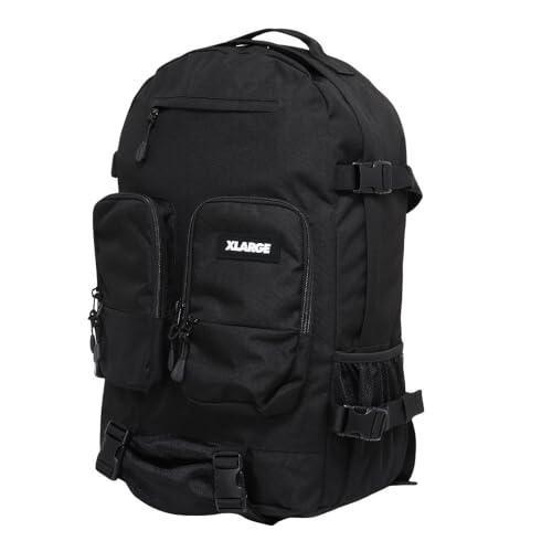 XLARGE ブラックリュック メッシュポケット付き　お値下げ XLARGE KIDS（エクストララージキッズ）の「OGゴリラメッシュ