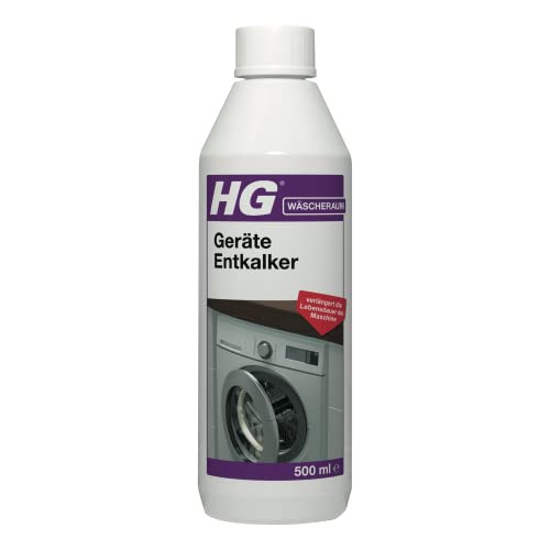 Preisvergleich Produktbild HG Geräte Entkalker, effektiver Entkalker für Kaffeemaschinen, Wasserkocher und Waschmaschinen, entfernt Kalk und Kesselstein in Heißwassergeräten, Starke Kalklösekraft - 500 ml