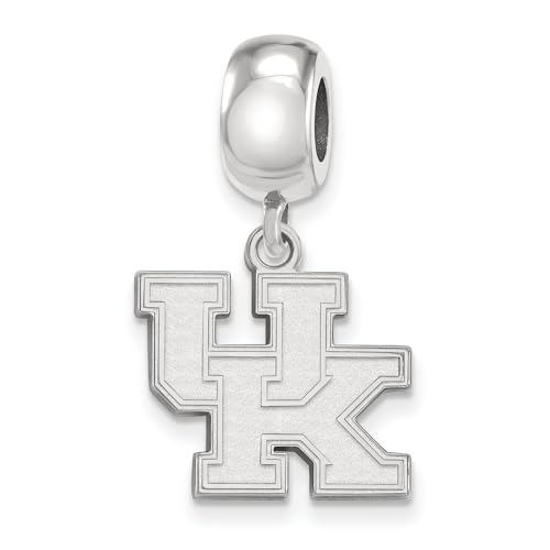 Kentucky Bead Charm Small (1/2 Inch) Dangle (Sterling Silver)