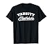 Varsity Mathlete Funny Math Geek Shirt (non un atleta) Maglietta