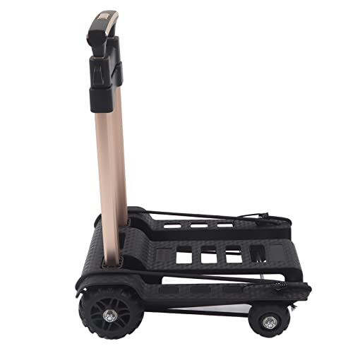 Carretilla plegable con ruedas y cuerda elástica 88lb miniatura 2