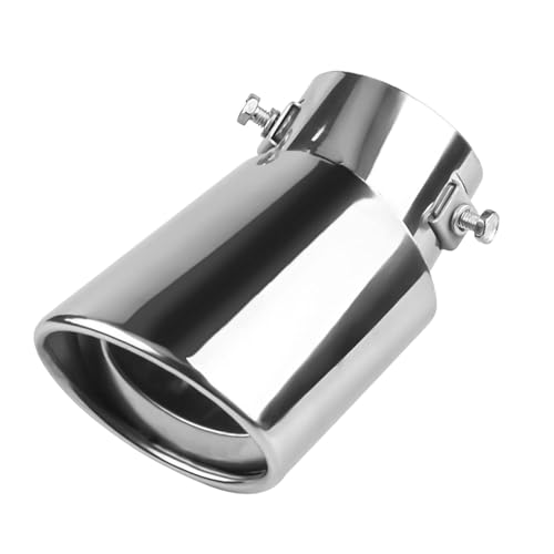 Sortie d'échappement Embout Silencieux, pour Audi TT Coupe 8J 2007-2025 Finition de Tuyau Couvercle Arrière Acier Inoxydable Accessoire Voiture