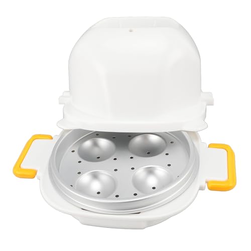 Capacità di cottura ed efficienza: con la possibilità di cucinare fino a quattro uova sode contemporaneamente, il piroscafo di uova di uova bollito è per soddisfare le tue esigenze quotidiane per la colazione. Che tu preferisca uova morbide, medie o sodo, questo dispositivo può cuocerle allo ione in modo rapido ed efficiente. La sua velocità di vapore rapida significa che puoi goderti la colazione prima, con un tempo di attesa minimo. Questo ti consente di passare più tempo a goderti il ​​pasto