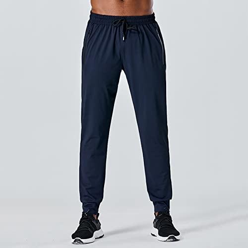 Jogging molleton de course homme léger en coton stretch taille élastique - 3