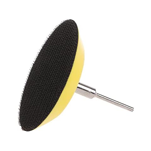 MiJunHD 2 Inch Hook and Loop Backing Sanding Pads Backer Plate with Polisher Buffer Pads for Drill Adapter Cover