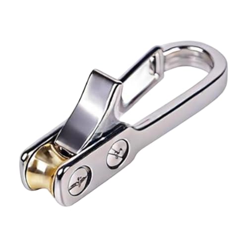 LeeQinersw 6 Pieces Roller Tensioner Outdoor Rope Tightening Tool Lightweight High Strength Zinc Alloy for Easy Rope Management Suitable for Camping Boating Home, 1 Piece