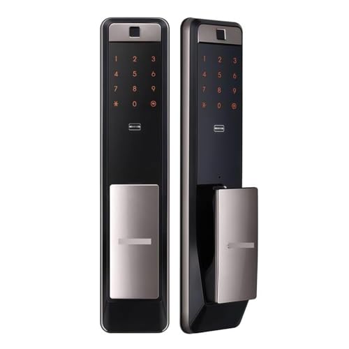 Golden Handle WiFi Fingerprint Digital Door Lock,...