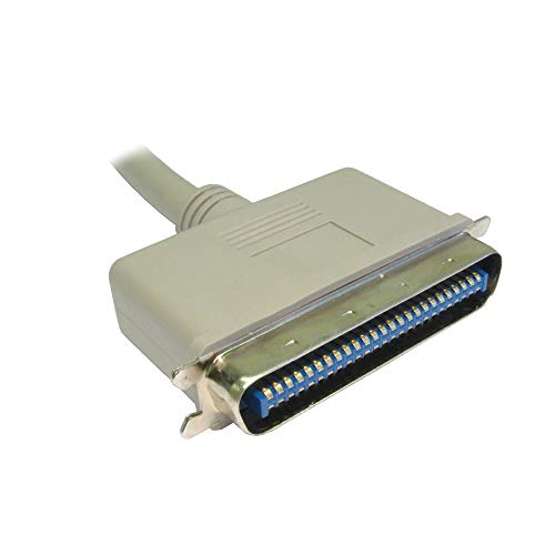 CDL Micro SCSI-1-Kabel, 50 Pin Centronic Stecker auf Stecker, 2 m, Beige