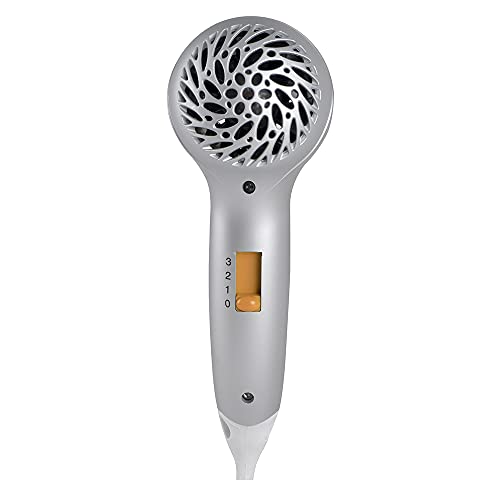 HotelPro 1600w Hotel B&B Hair Dryer 3 Heat Settings 2 Speed Settings Concentrator Nozzle Hang Up Loop Safety Cut Off White H1313WH - Image 5