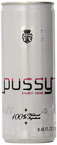 Pussy Natural Energy Drink (250ml - Pack of 4)