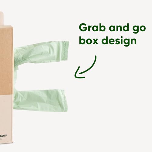 Sacs à déjections canines Beco compostables à la maison avec poignées